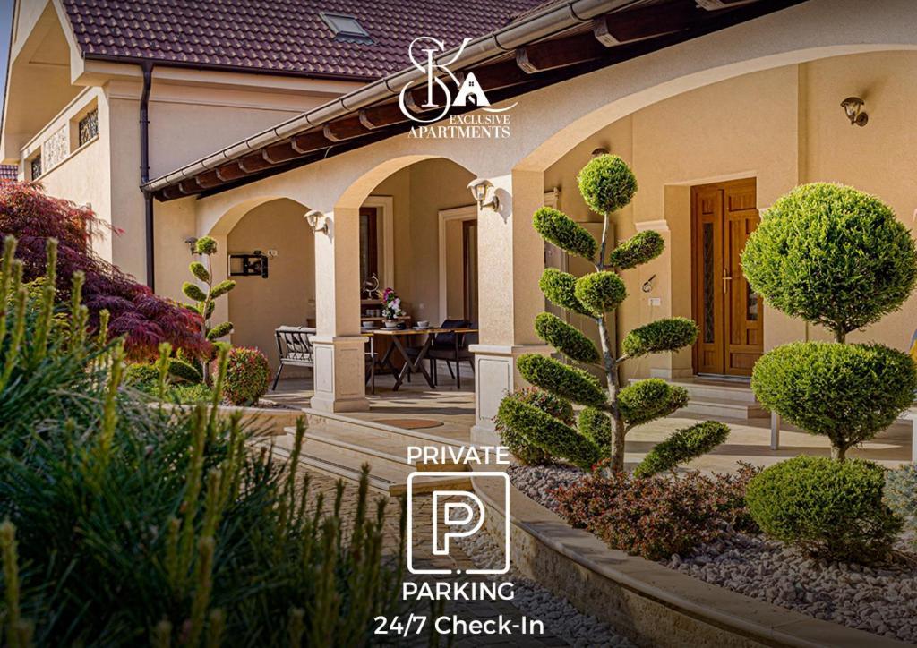 Sika Palladium Garden & Spa Central Apartment Arad Exteriér fotografie